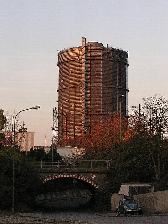 Außenansicht Gaskessel